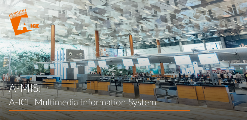 A-ICE Multimedia Information System A-MIS airport operations