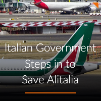 Italian Government Steps in to Save Alitalia A-ICE Airport operations